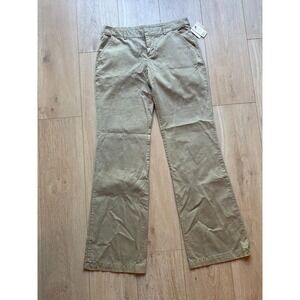 Joie Evangeline Women's Chino Pants Size 6 Wicker Tan 100% Cotton Trousers NWT